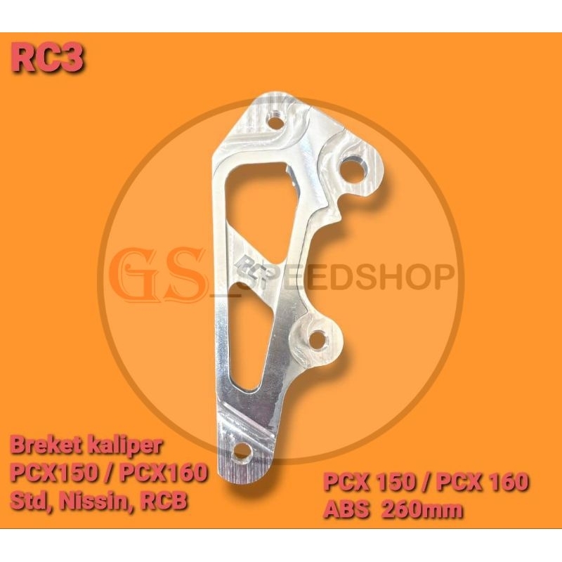 Jual Breket Bracket Kaliper Caliper Cakram Pala Babi Depan RC3 Honda PCX 150 160 PCX160 PCX150