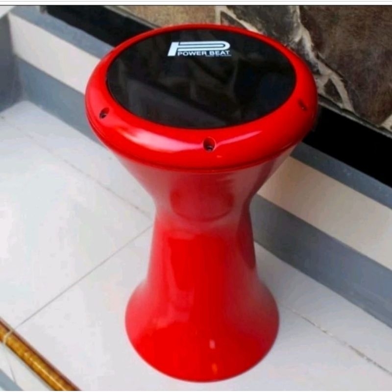 Darbuka Turca Orientale In Alluminio | 8 X 14,5 Pollici | Tamburo A Caldaia 36 Cm Di Altezza | Pelle Sintetica E 5 Viti Di Accordatura | Strumento Musicale Leggero 0,7 Kg