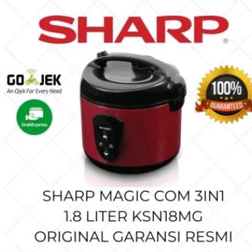 Jual SHARP RICE COOKER FAMILY VERSION 1.8 LITER | Shopee Indonesia