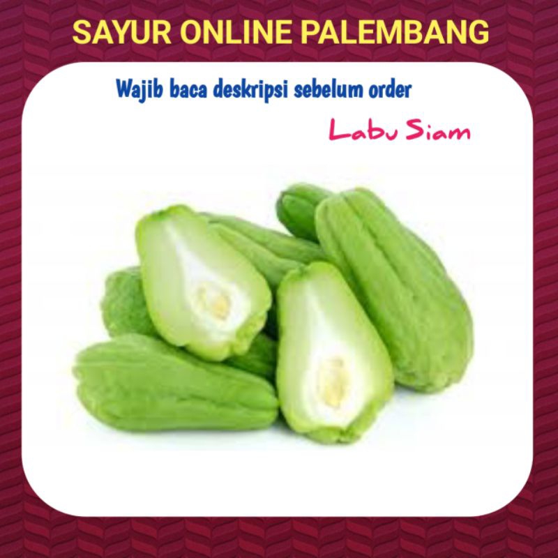 Jual Labu Siam Pasar Toko Sayur Segar Online Palembang Shopee Indonesia