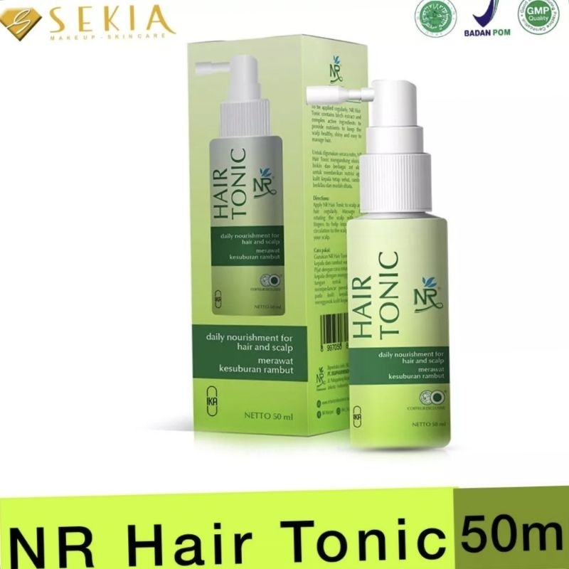 Jual NR Hair Tonic Daily Nourishment 50ml Merawat Kesuburan Rambut ...