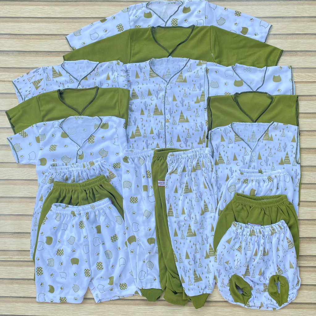 Jual Baju Bayi Baru Lahir 18 PCS Celana Bayi Laki Laki Perempuan Set