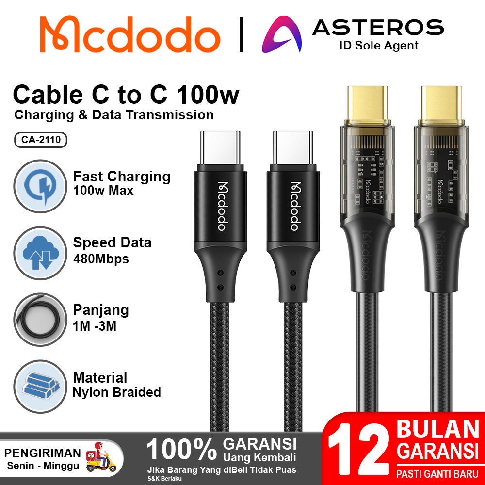 Jual Mcdodo Kabel Data Type C To Type C M M M Fast Charging W W Max Shopee Indonesia