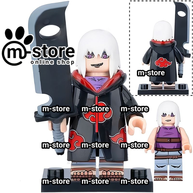 Jual brick naruto suigetsu hozuki mini toy figure | Shopee Indonesia