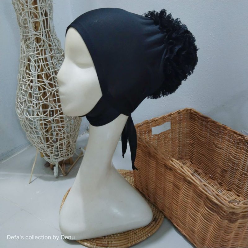 Jual Ciput Inner Dagu Basic Cepol Turki Tali. Daleman Kerudung Cepolan ...