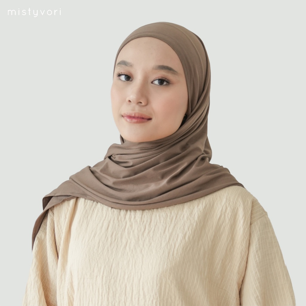 MISTYVORI Sheenar Pashmina Kaos Rayon Premium