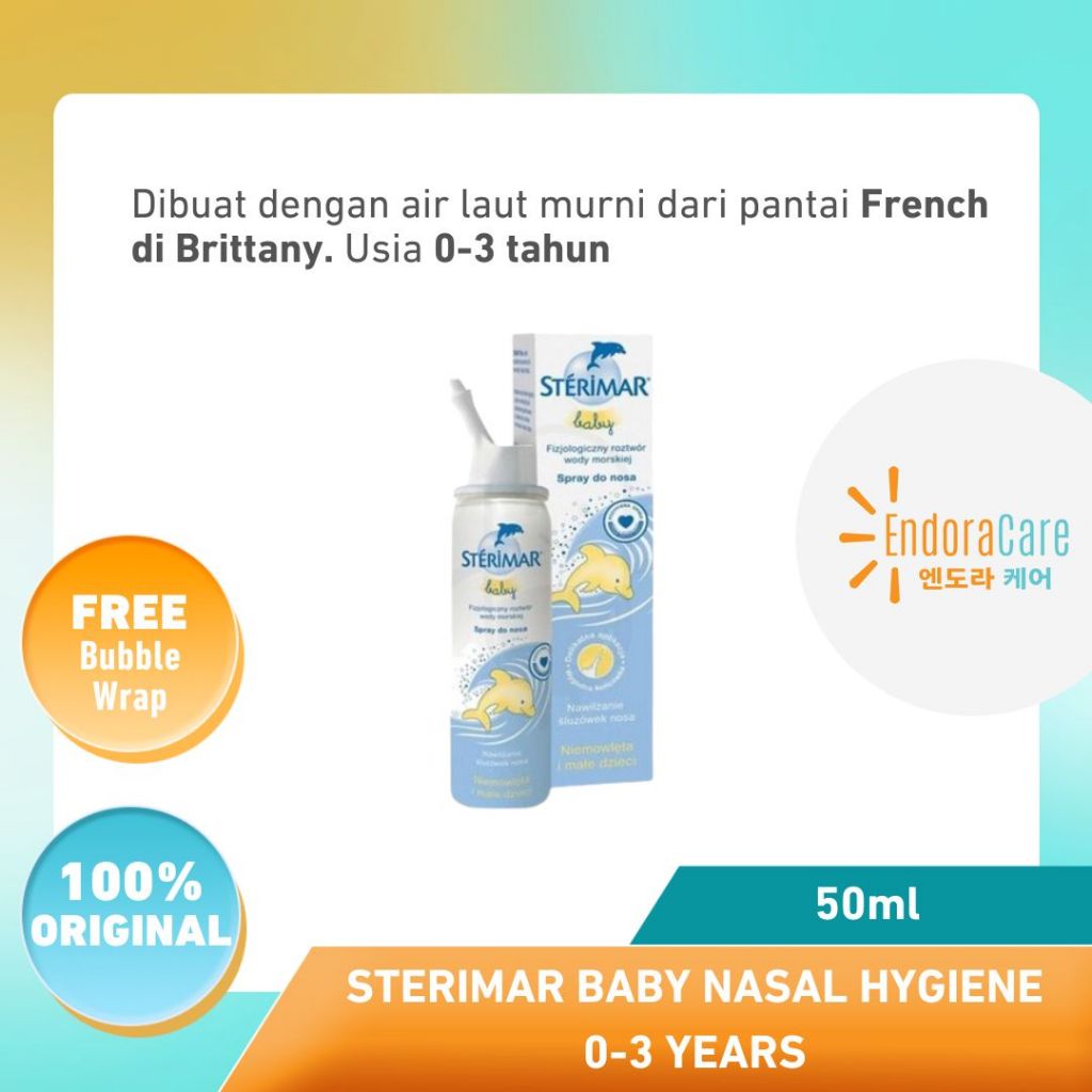 Jual [BEST SELLER] Sterimar Baby Nasal Spray Hygiene 0-3 years (50ml ...