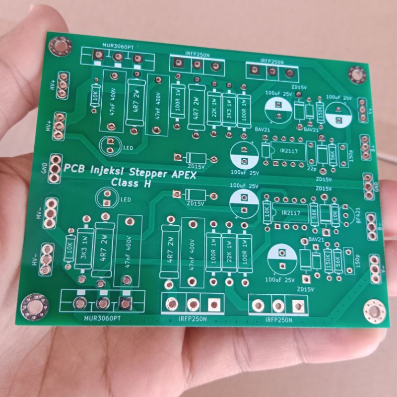 Jual PCB stepper Class H 2U double layer/Pcb steper class H 2u dobel