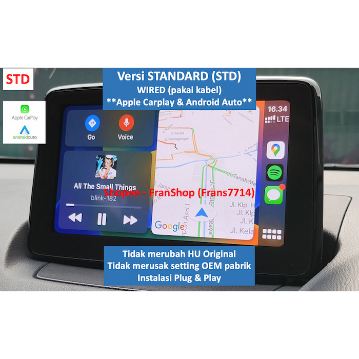 Jual Mazda 2 3 6 CX3 CX5 Carplay Android Auto Retrofit Shopee Indonesia