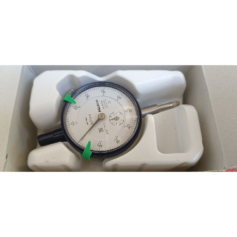 2046S Dial Indicator 0-10mm X 0.01mm Precision – 8mm Stem, Lug Back