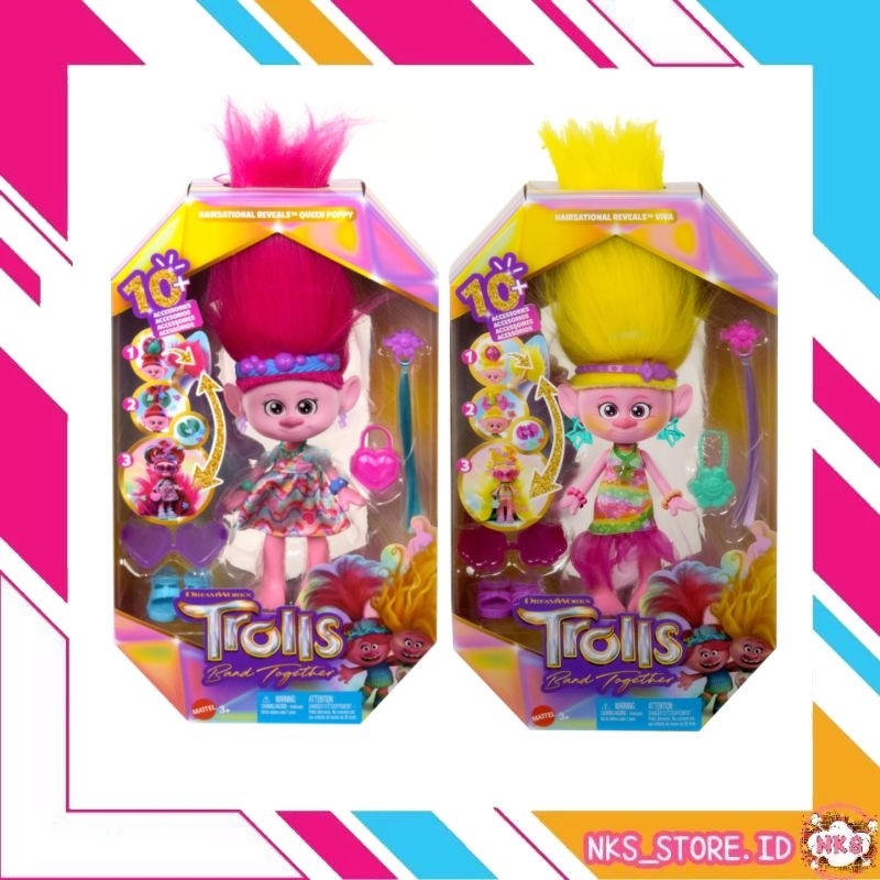 Trolls Band Together Hairsational Reveals Viva Doll