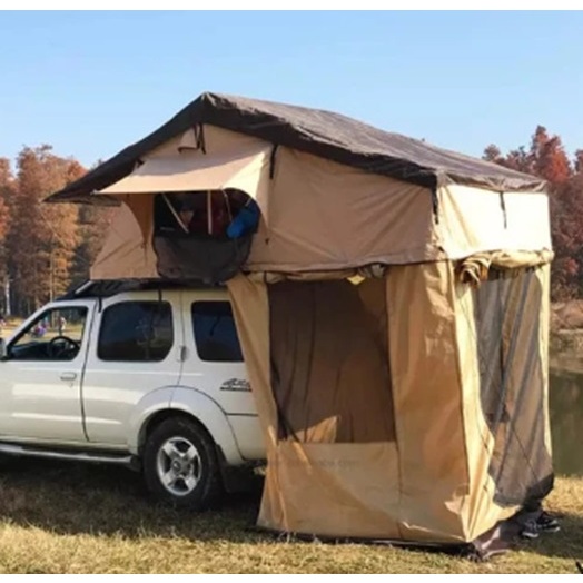 Jual Roof top tent L190 soft shell with annex tenda diatas mobil ...