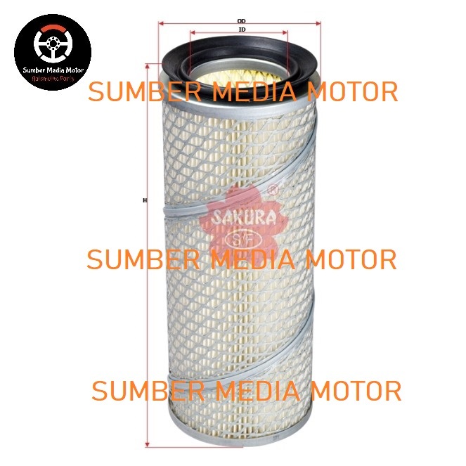 Jual Sakura Filter Udara A2205 Donaldson P181050, P105629 Shopee