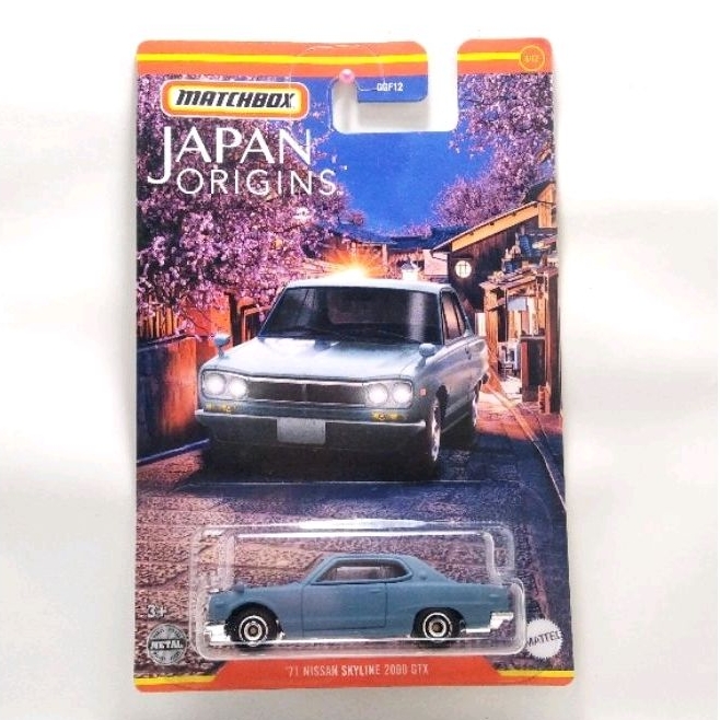 Jual Matchbox Mbx Diecast Japan Origins Nissan Skyline 2000 Gtx Shopee Indonesia