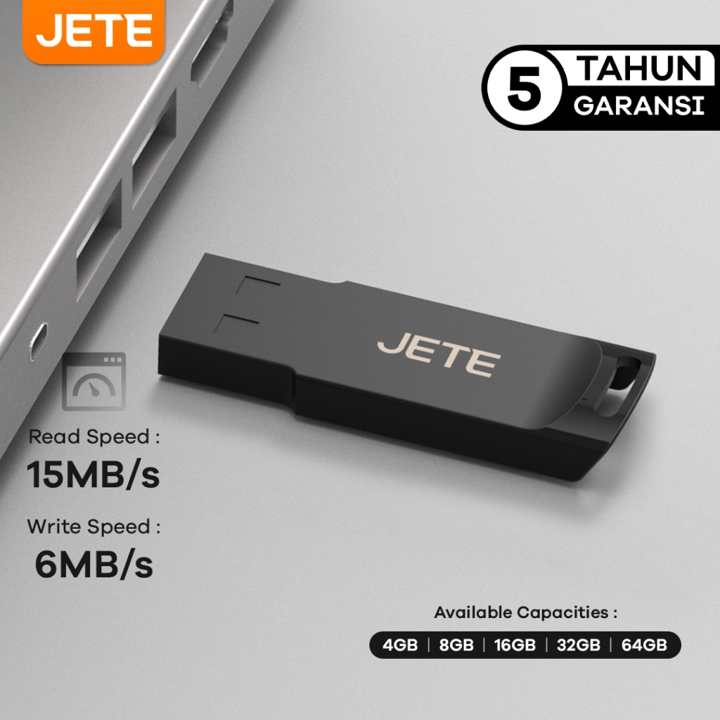 Jual JETE Flashdisk JETE U1 USB 2.0 FD JETE U1 4GB 8GB 16GB 32GB 64GB ...