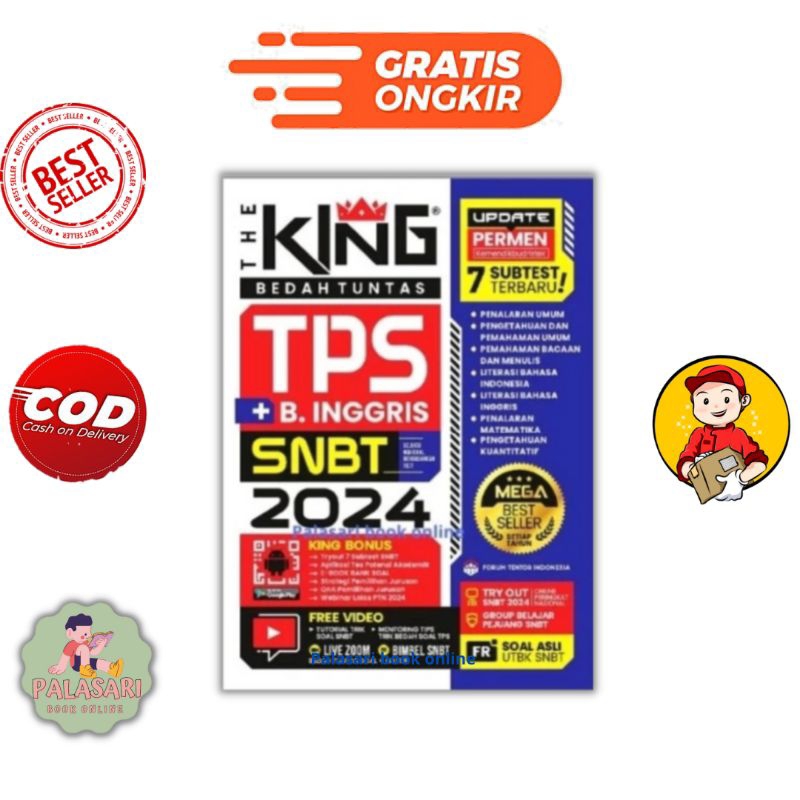 Jual BUKU THE KING BEDAH TUNTAS TPS+ INGGRIS SNBT 2024 | Shopee Indonesia