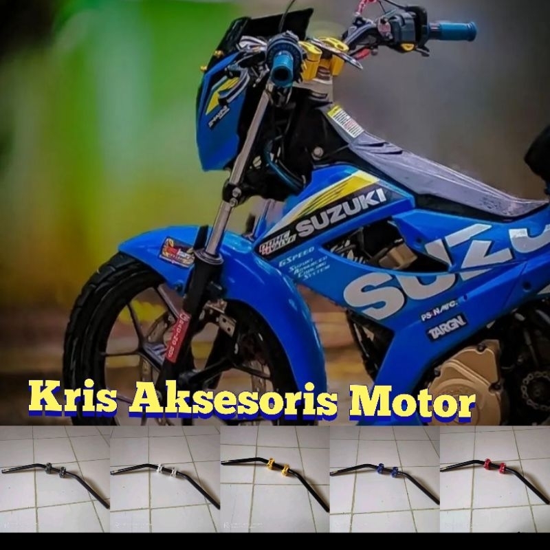 Jual stang rzr satria fu karbu satria new facelift plus raiser cnc ...