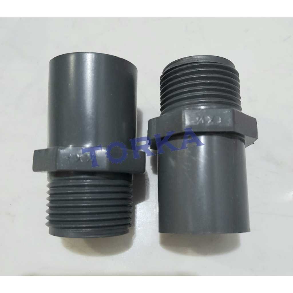 Jual Vlok Sock Drat Luar VSDL 1inch x 3/4inch Sambungan Pipa Sok PVC ...