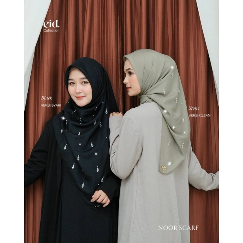 Jual READY - FREE BROSS CANTIK ️ ORI KAZAMI - SCARF NOOR ABAYA WITH ...