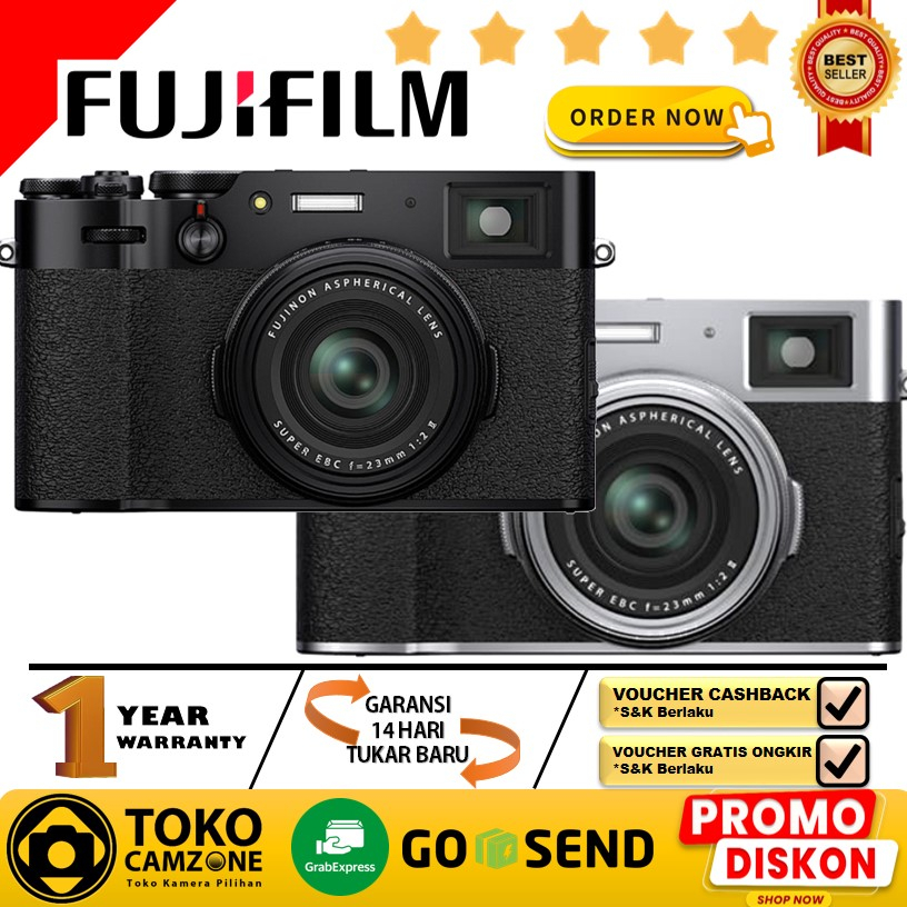 Jual Fujifilm X100V X100V Kit 23mm Mirrorless Camera Shopee Indonesia