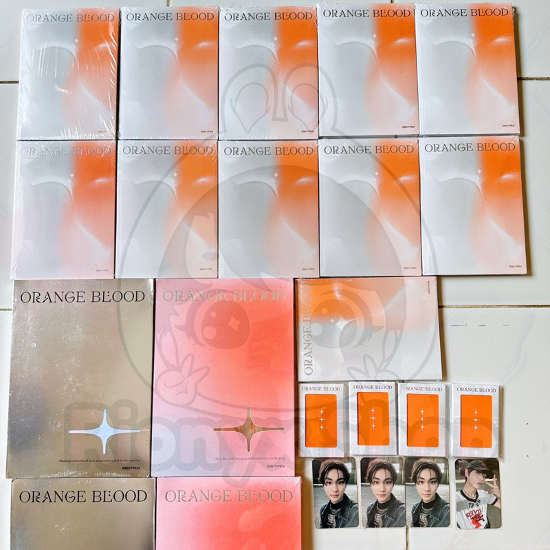 Jual [READY STOCK] Enhypen Orange Blood Album | Shopee Indonesia