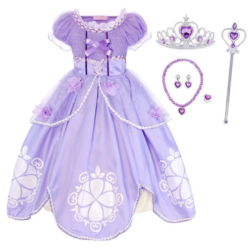 Jual Gaun Princess / Baju Princess / Dress Princess / Kostum Princess