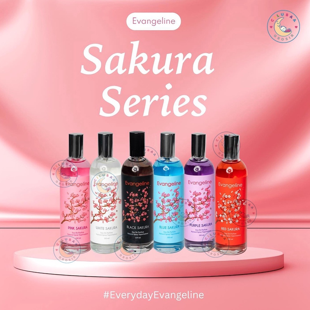 Jual Barang Pilihan Evangeline Sakura Series Parfum EDP 1ml Parfum