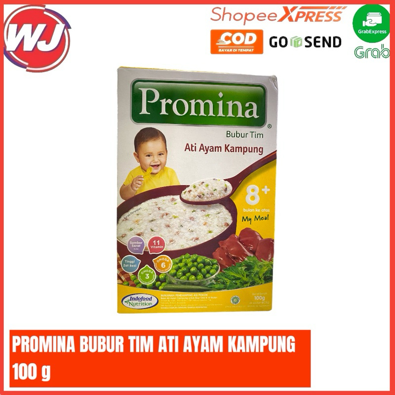 Jual PROMINA BUBUR TIM ALL VARIANT 100g | Shopee Indonesia