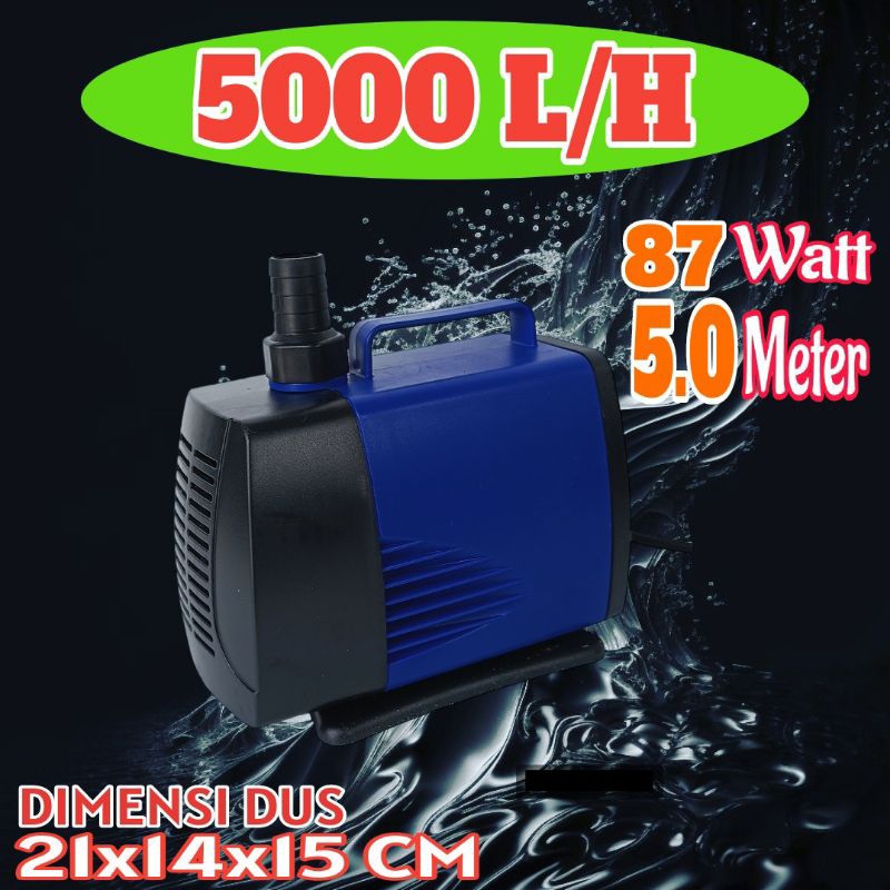 Jual MESIN POMPA KOLAM 5000 S/D 5200 L/H Waterpump submersible water