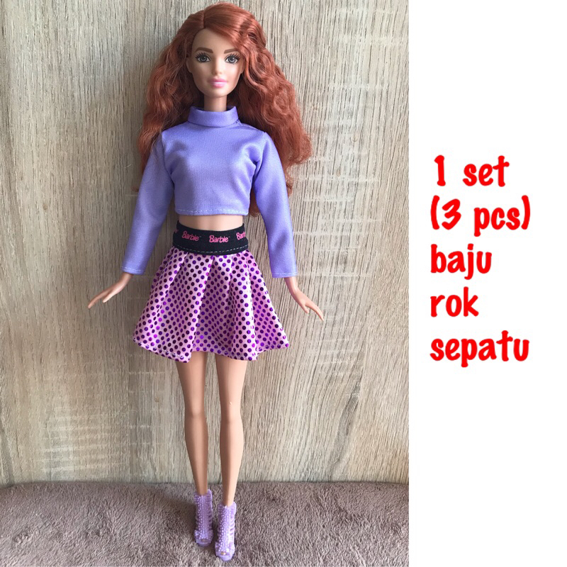 Jual Baju Barbierok Barbiecelana Barbiebaju Barbie Ken Shopee