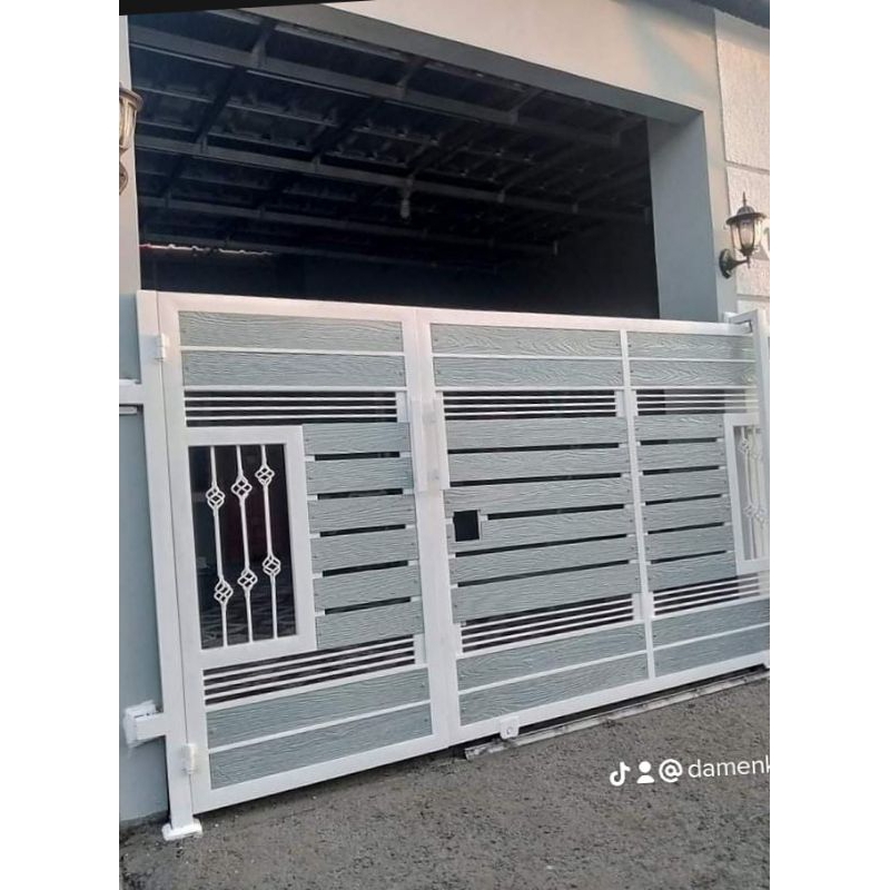 Jual pagar besi minimalis modern | Shopee Indonesia