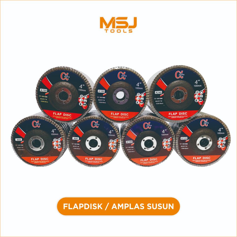 Jual Amplas Susun Flap Disc X Mm Grid Mata Batu Gerinda Grinda Kertas Amplas