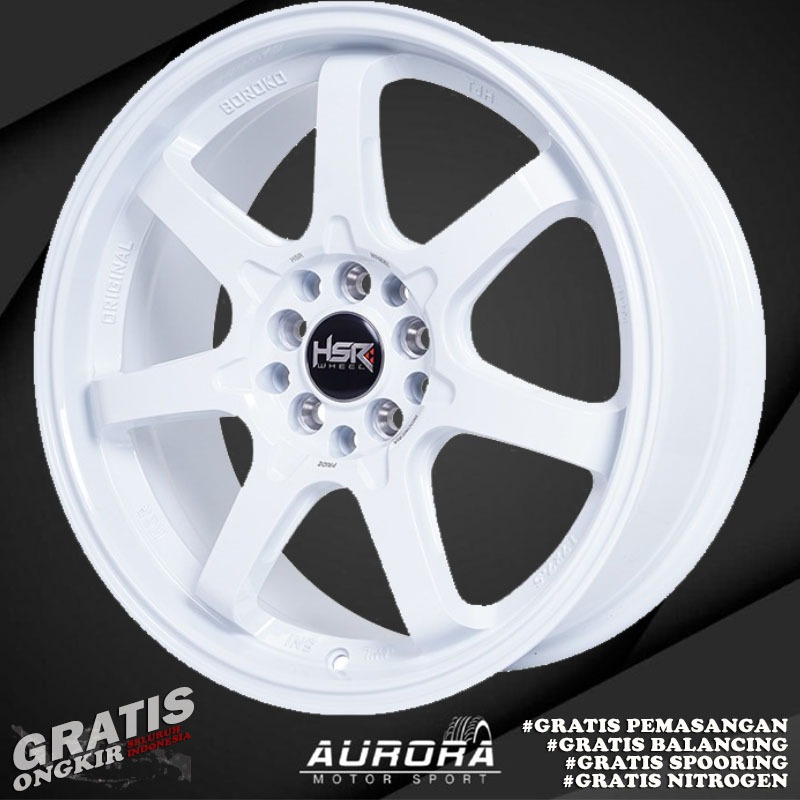 Jual HSR WHEEL TJH RING17 BAUT 5 MODEL PALANG RACING VELOZ NEW XENIA ...