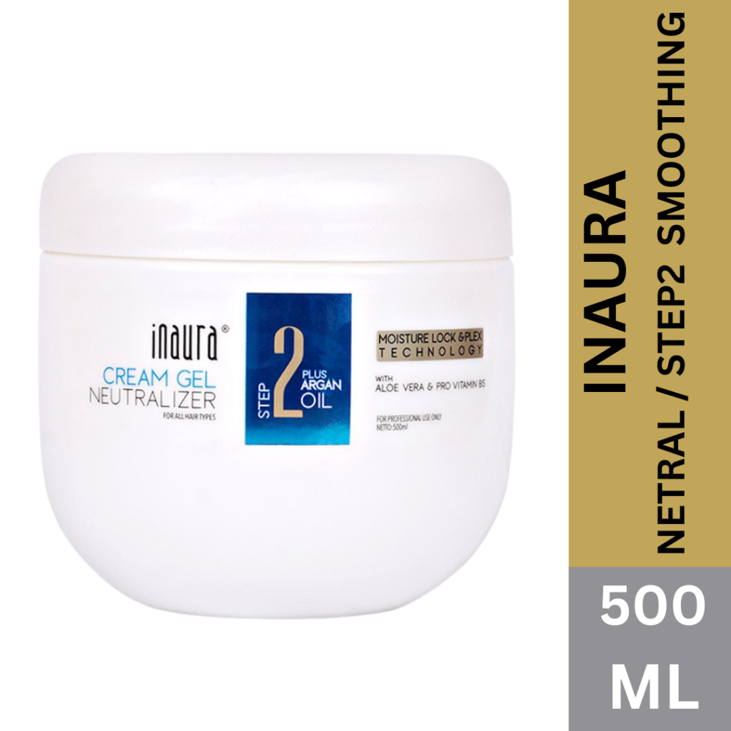 Jual Inaura Cream Gel Neutralizer Step 2 500ml | Shopee Indonesia