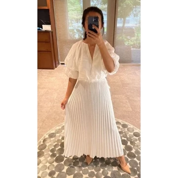 Rok Plisket Dewasa (Plisket Rapi)