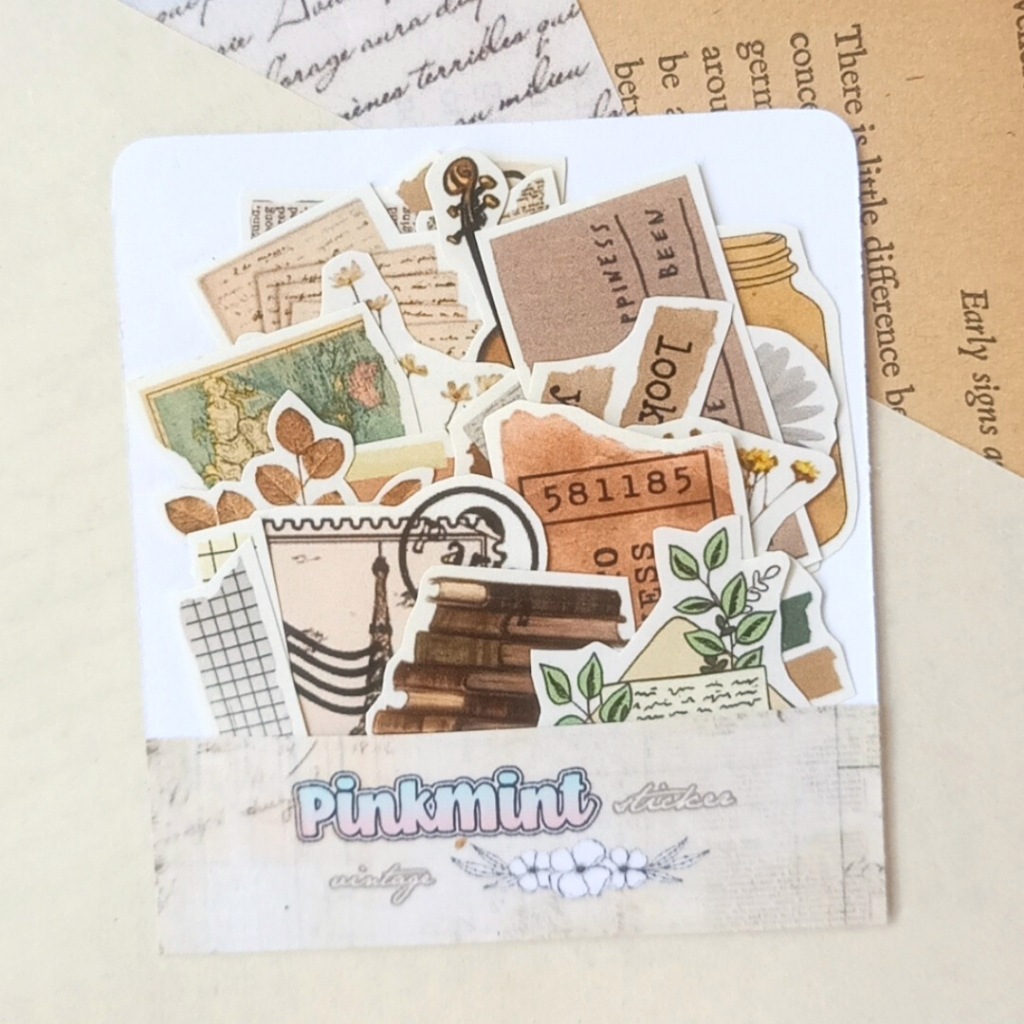Jual STICKER DECO TEMA VINTAGE | Shopee Indonesia