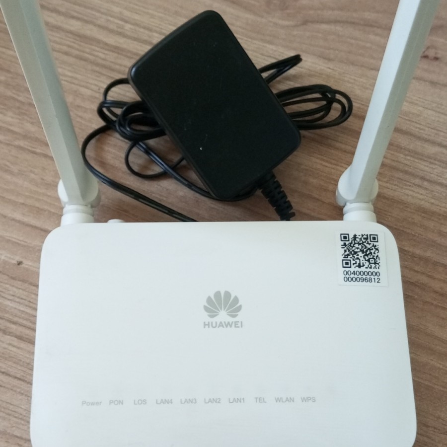 Jual ROUTER HUAWEI EG8141A5 GPON + ADAPTOR (MULUS SPRTI BARU) Shopee