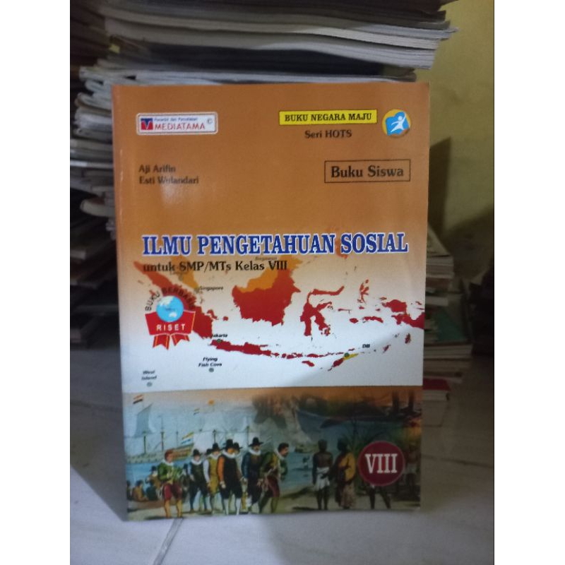 Jual BUKU SISWA IPS KELAS 8 SMP - MEDIATAMA | Shopee Indonesia