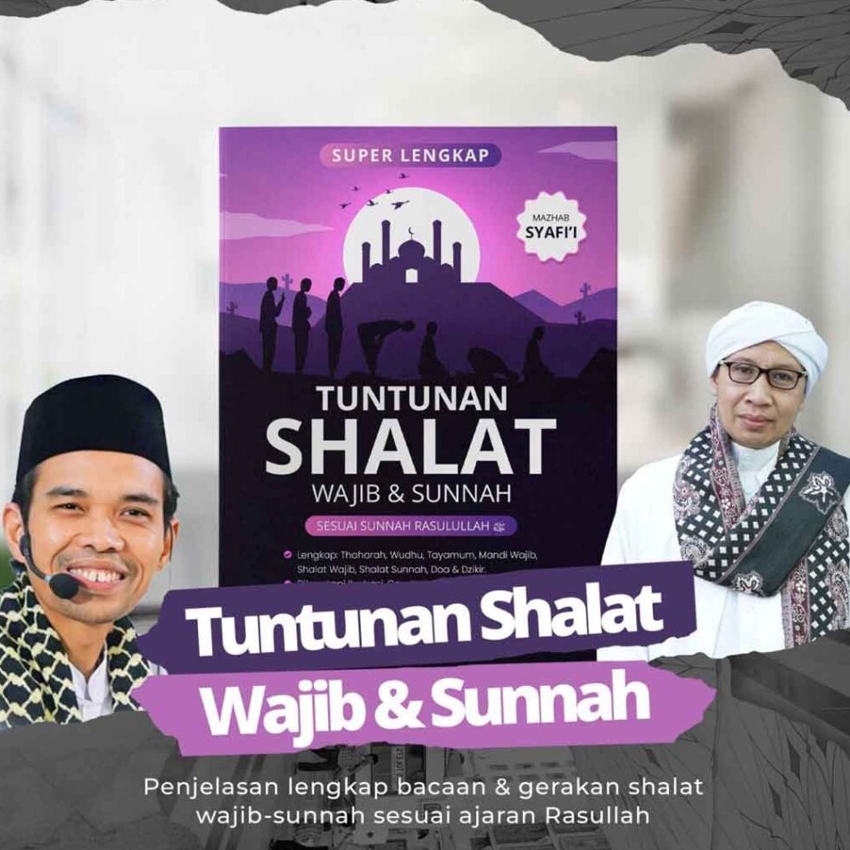 Jual Laris Jual Orinal Buku TUNTUNAN SHALAT Wajib Sunnah Sesuai Sunnah ...