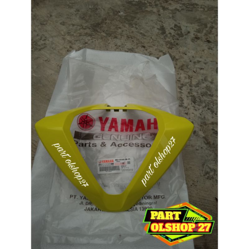 Jual Visor Batok Depan Freego Free Go new 125 BKU KUNING ASLI ORIGINAL ...