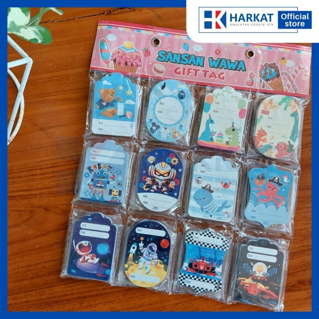 Jual Kartu Ucapan Souvenir gift card kartu ucapan lucu ukuran 8cm x 6