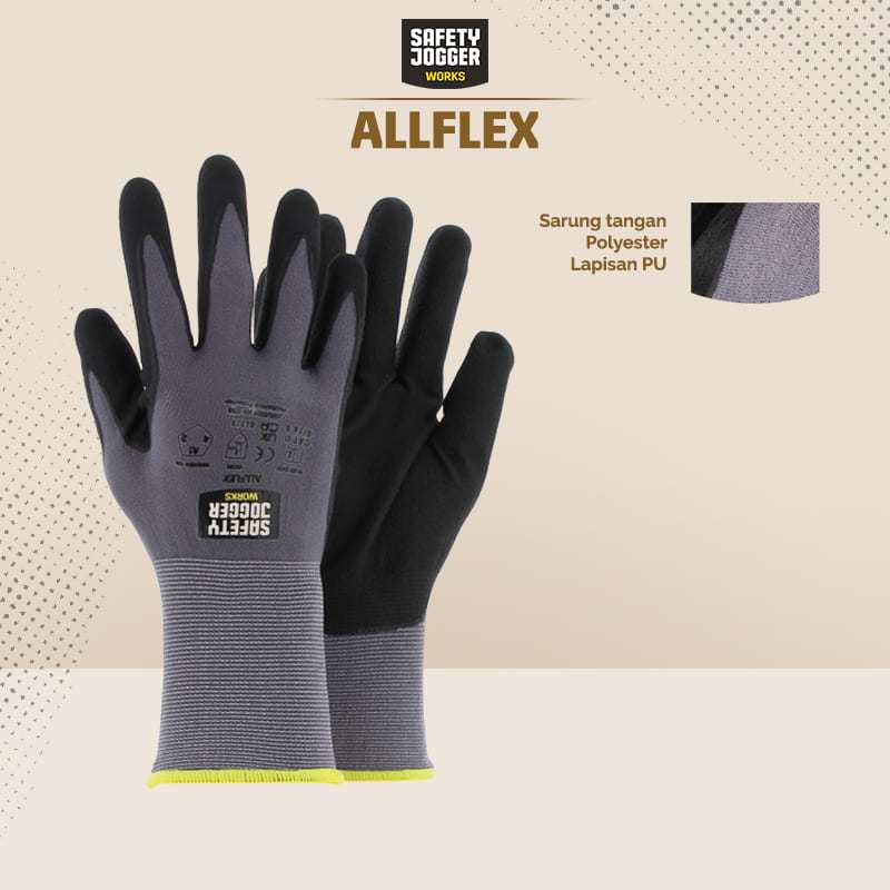 Jual Safety Jogger Works Sarung Tangan Allflex Safety Original Shopee