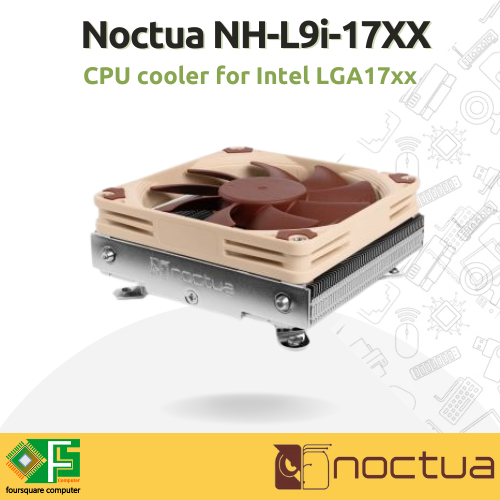 Jual CPU Cooler Noctua NHL9i17xx For Intel LGA 1700 Shopee Indonesia