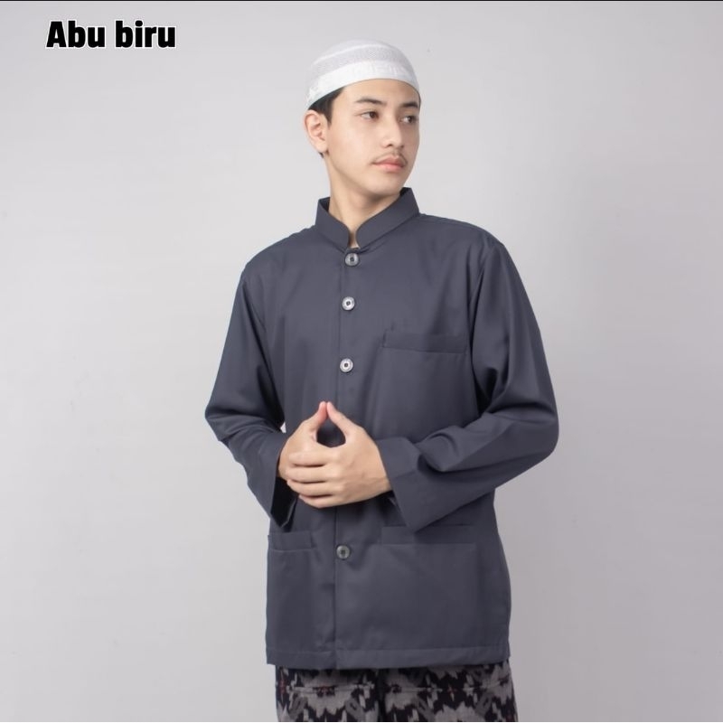 Jual Jasko Pria Dalwa Kancing Besar | Jasko Dalwa Racis Exclusive Moslem Wear | Shopee Indonesia