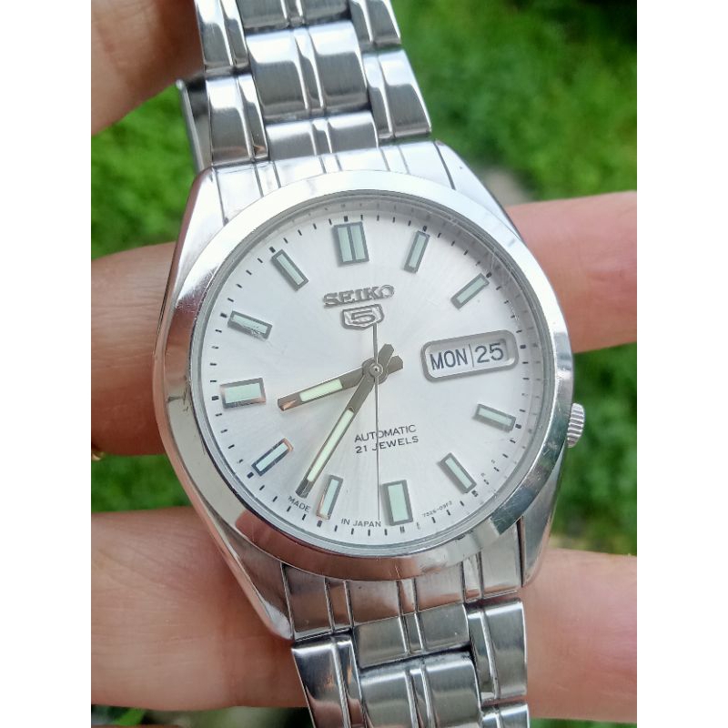 Harga jam seiko 5 automatic 21 jewels clearance 7s26