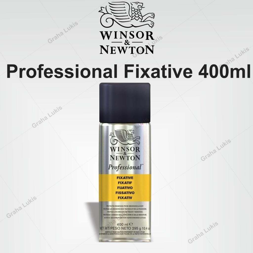 Jual Fixative 400ml Winsor & Newton Varnish Lukis Spray Shopee
