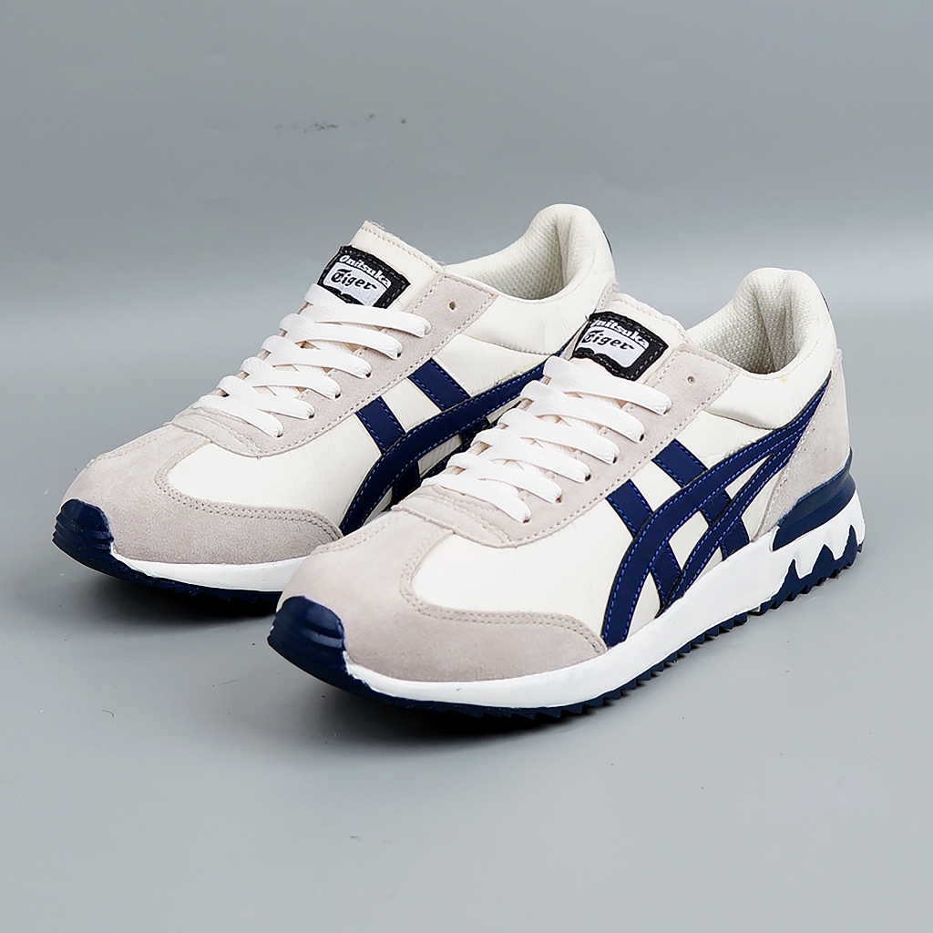 SEPATU BEST SELLER ONITSUKA TIGER CALIFORNIA SNEAKERS CASUAL OLAHRAGA FREE  KAOSKAKI BNIB