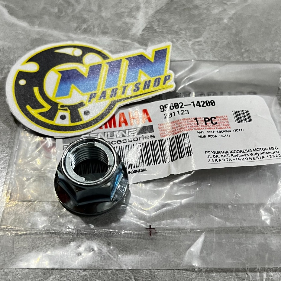 Jual Mur As Roda Mur Roda RX King Putih Original Yamaha | Shopee Indonesia
