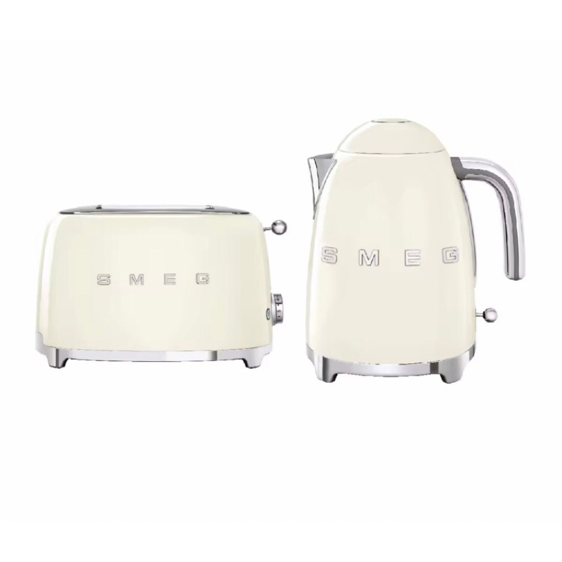 Jual SMEG KETTLE AND TOASTER SET KLF03 / TSF01 pemanas air - pemanggang ...
