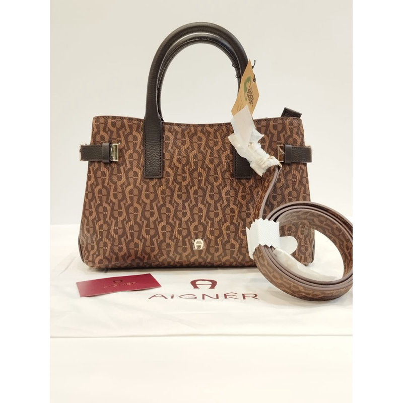 Aigner roma shops satchel